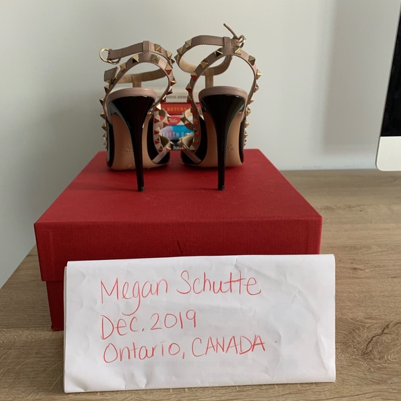 Valentino Rockstud heels 100 m - Picture 5 of 5